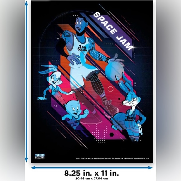 Trends Posters SPACE JAM: A NEW LEGACY 8.5" x 11" Wall Poster Book 12 Posters - Picture 5 of 6